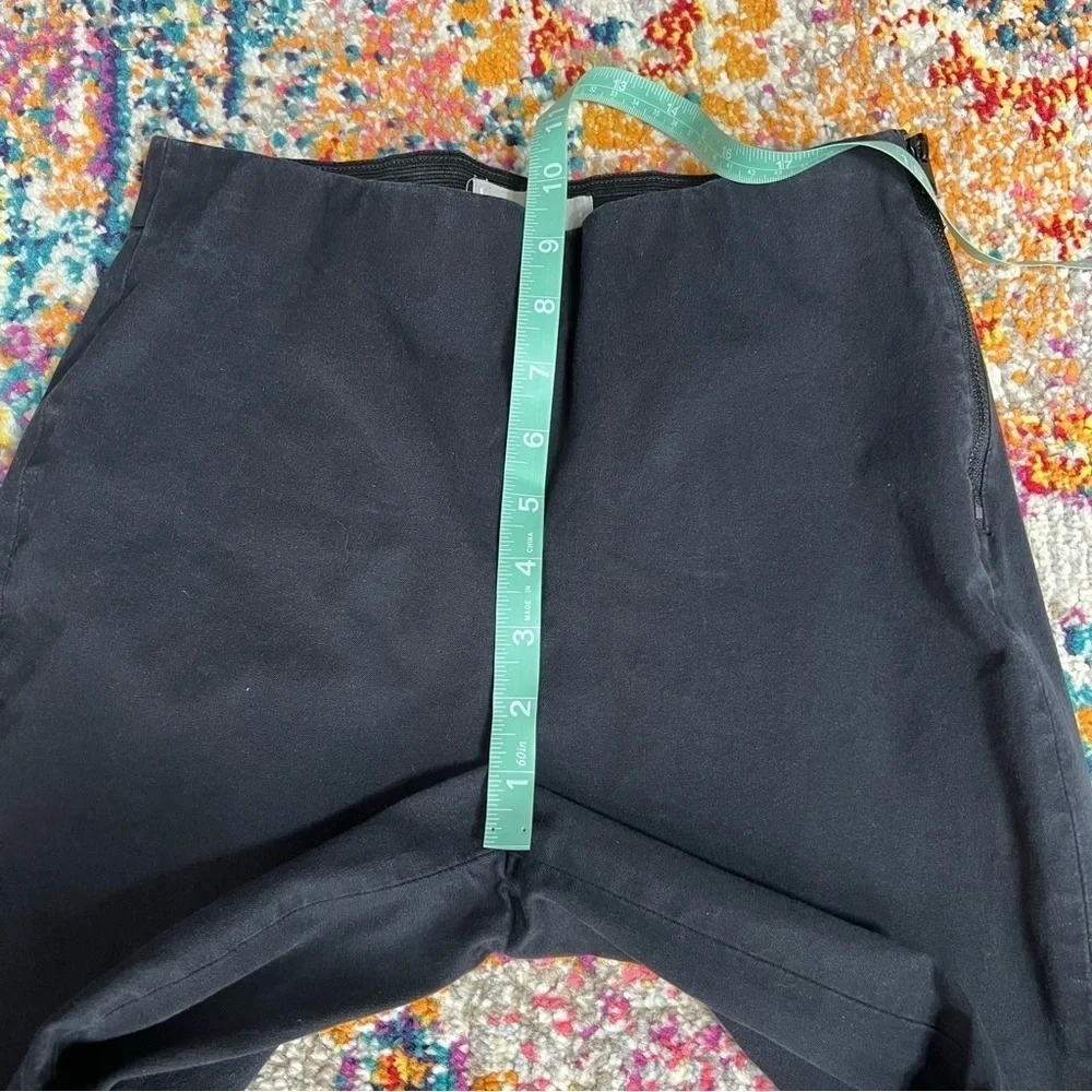 Everlane‎ Navy Straight Leg Ankle Trouser